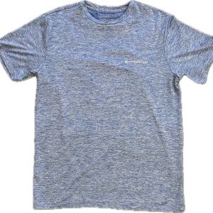 Vineyard Vines Heathered Blue Athletic Short Sleeve Tee